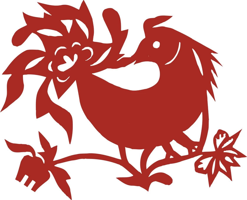 中国风中式传统喜庆民俗人物动物窗花剪纸插画边框AI矢量PNG素材【285】